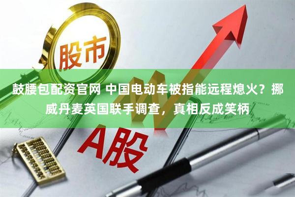 鼓腰包配资官网 中国电动车被指能远程熄火？挪威丹麦英国联手调查，真相反成笑柄
